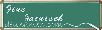 Fine Haenisch Visitenkarte